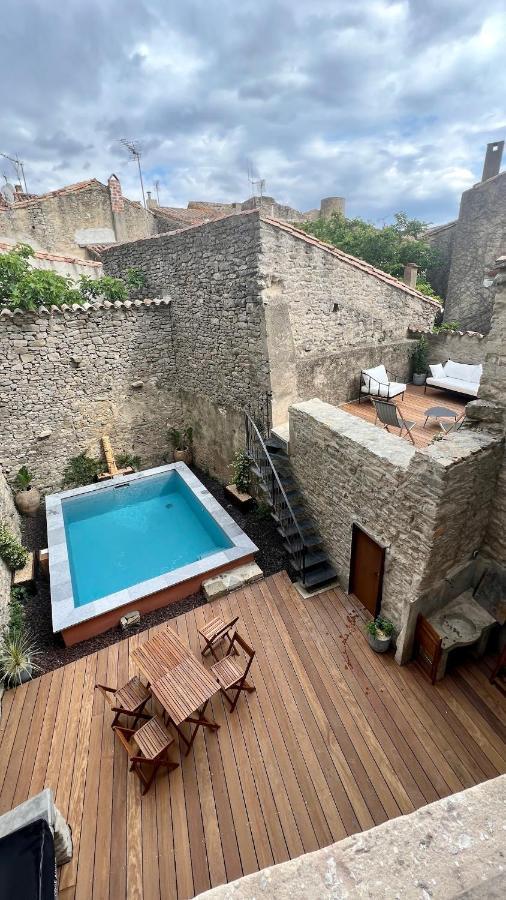 La Maison Du Puits Cesseras Luaran gambar
